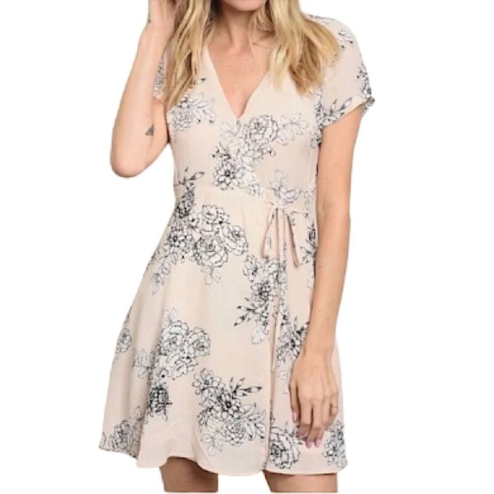 LUSH Olivia Wrap Dress sz S